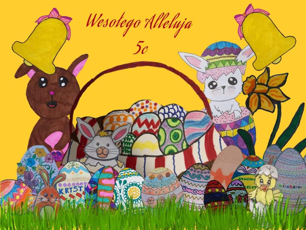 KARTKI WIELKANOCNE UCZNIÓW