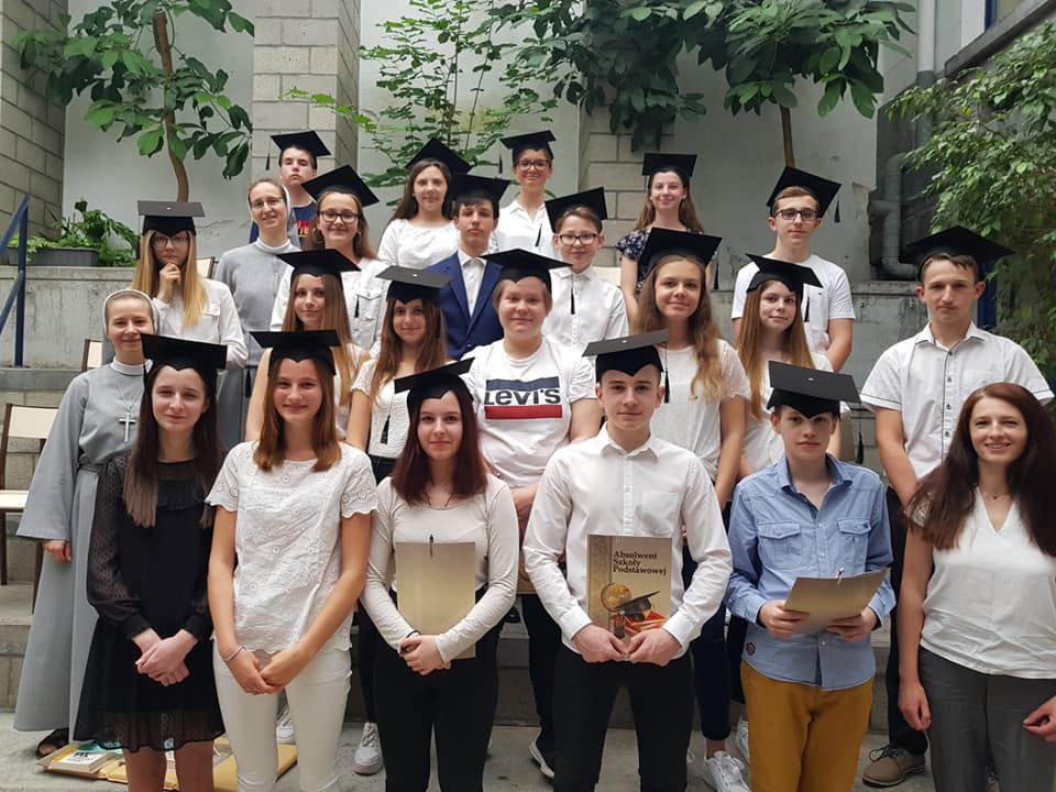 ZAKOŃCZENIE ROKU SZKOLNEGO I NAUKI W SZKOLE PODSTAWOWEJ W KL. 8B