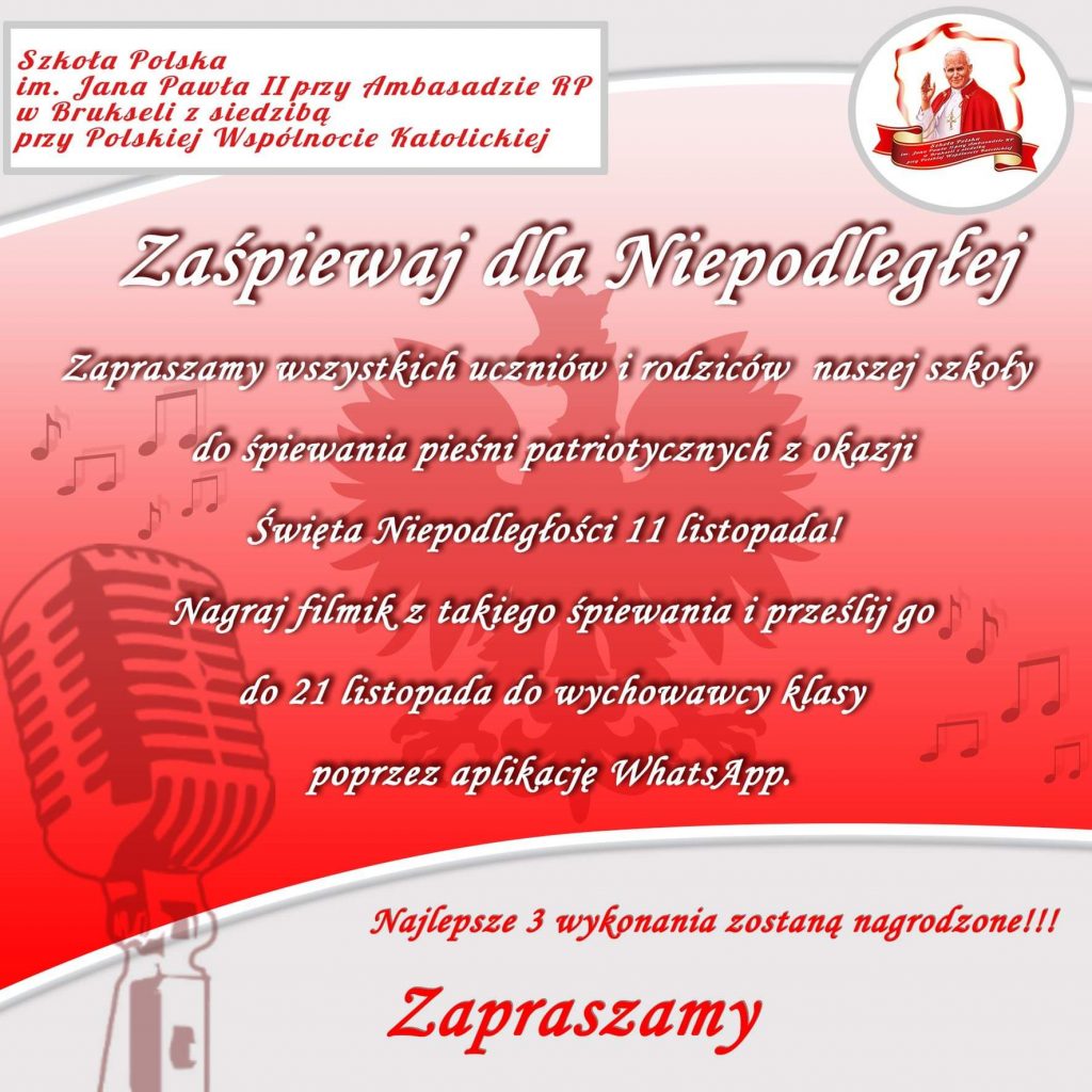 ZAŚPIEWAJ DLA NIEPODLEGŁEJ