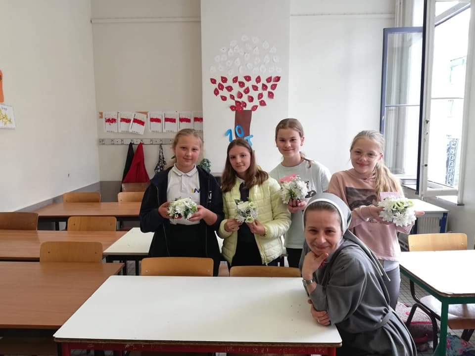 DZIEŃ MAMY W KLASIE 5A