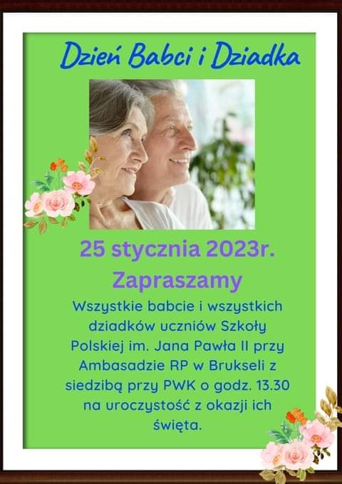 DZIEŃ BABCI I DZIADKA