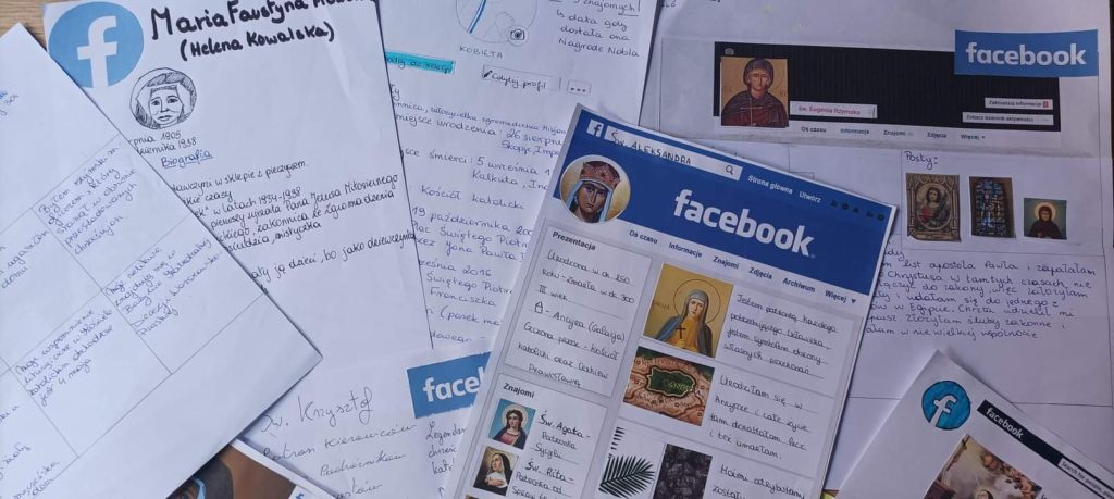 DZISIEJSZE WPISY ŚWIĘTYCH NA FACEBOOKU