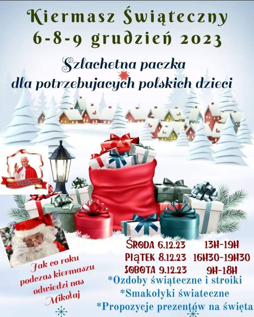 KIERMASZ ŚWIĄTECZNY 2023