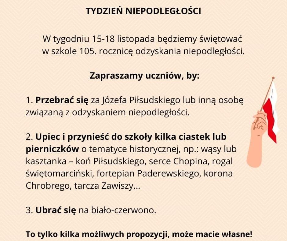 TYDZIEŃ NIEPODLEGŁOŚCI 2023