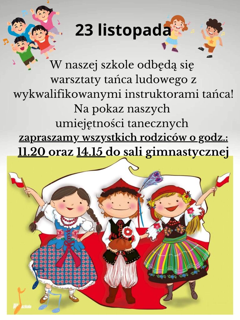 WARSZTATY TAŃCA LUDOWEGO