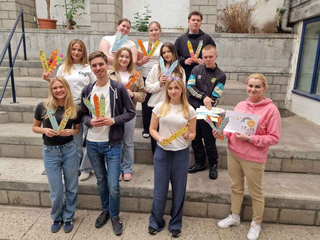 PODZIĘKOWANIA OD DZIECI Z PRZEDSZKOLA „TĘCZOWY PROMYK” W BIAŁYMSTOKU