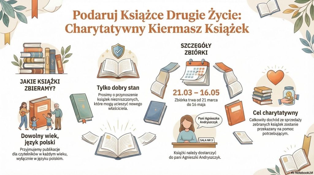 CHARYTATYWNY KIERMASZ KSIĄŻEK